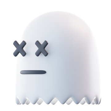  3D Illustration Ghost 