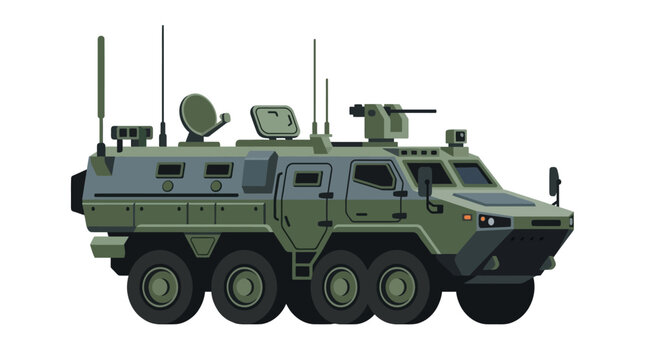 Heavy duty armored command vehicle for strategic defense and tactical operations