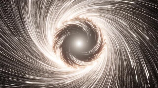 超高密度天体の周囲で放射圧を受け減速・蒸発しながら渦巻く宇宙塵の軌道遷移