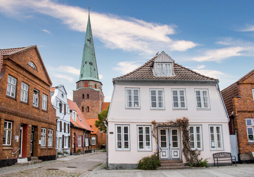 Altstadtidylle in Travem&uuml;nde, Schleswig-Holstein