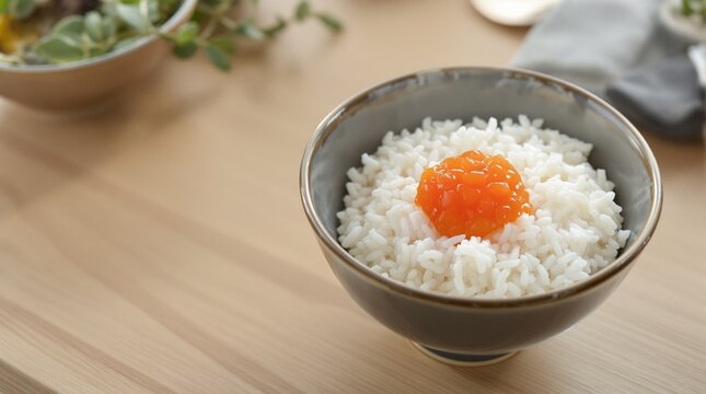 Japanese Mentaiko Spicy Cod Roe with Rice