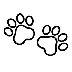 Pet Animal Paw Print Vector Icons © Artistianminds