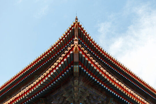 Beautiful Chinese roof.