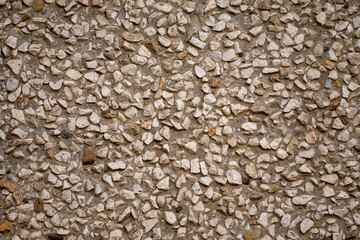 Rough Pebble Facade Texture Background © Daniel