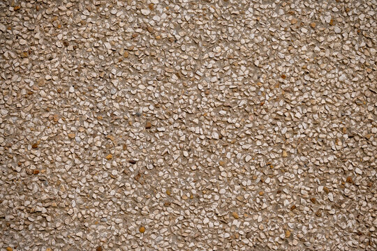 Rough Pebble Facade Texture Background