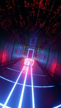 Hidden door revealing computer code, backdoor written in Chinese, cyberattack