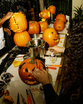 halloween pumpkin and pumpkins, 31st October holiday 