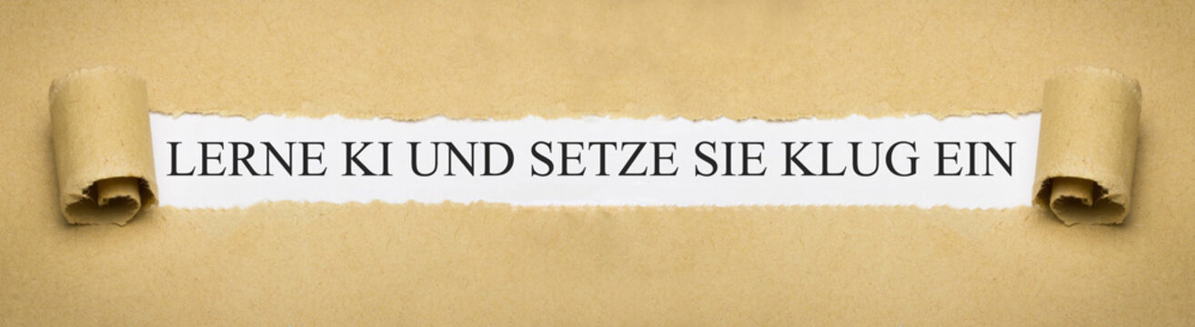 Lerne KI und setze sie klug ein