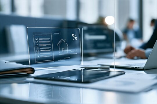 Loan Prequalification Checklist on a Bank Consultation Desk