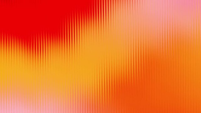 Abstract background with vertical lines and soft gradient transition from red to orange