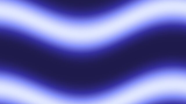 Smooth icy blue abstract wave motion loop with glowing frost accents