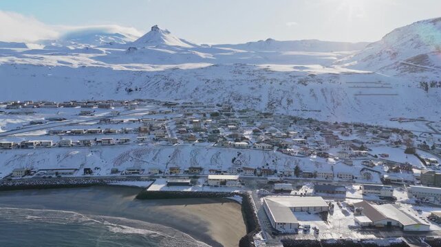 &Oacute;lafsv&iacute;k (Iceland) | Drone