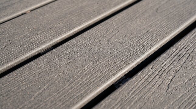 Recycled Plastic Lumber in Construction. Eco-Tech & Circular Economy. 