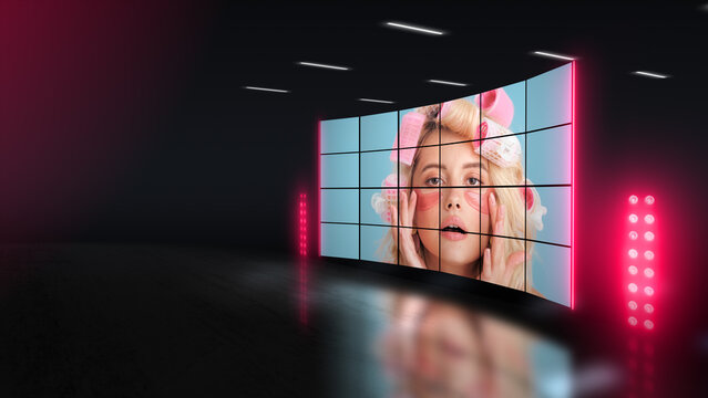 Stage Lights 02 &ndash; Dynamic Concert Lighting Effects, Animated Spotlights, Colorful Stage Beams and Professional Show Lighting Motion Graphics for Video Editing
