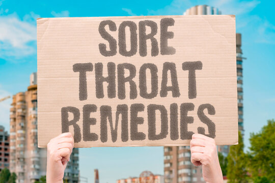 "Sore throat remedies" Home cures for winter ailments. THROAT. REMEDIES. HONEY. TEA. COLD.