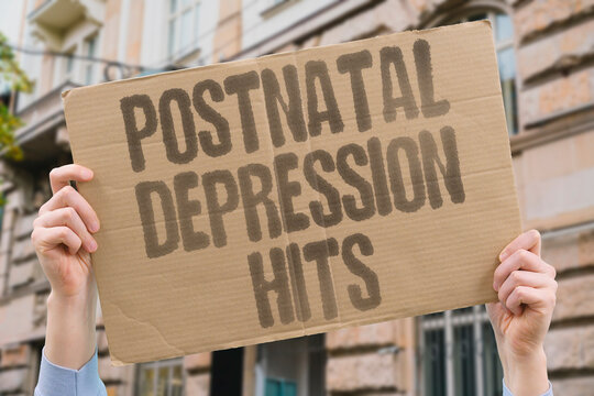 "Postnatal depression hits" New mothers battle sadness. POSTNATAL. DEPRESSION. MOTHERS. BABIES. THERAPY.