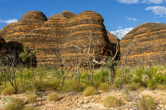 Purnalulu National Park landscape with recognizable karst rock formations.