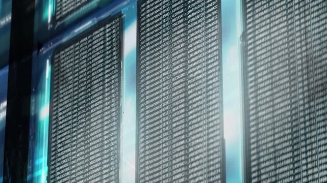 Data breach on computer screen, password successfully cracked by hacker