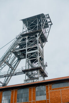 Industrial Mine Headframe Structure