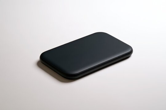 Studio lighting shot of a contemporary gadget on a bright white background