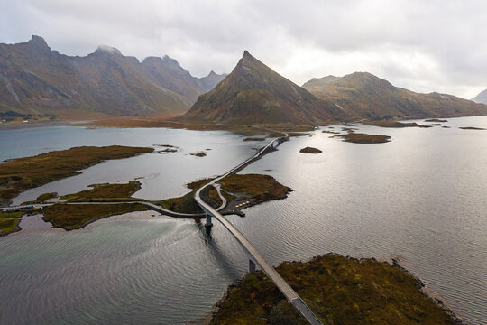 Volandstind - Lofoten - Norwegen - Flakstadbruene - Fredvang