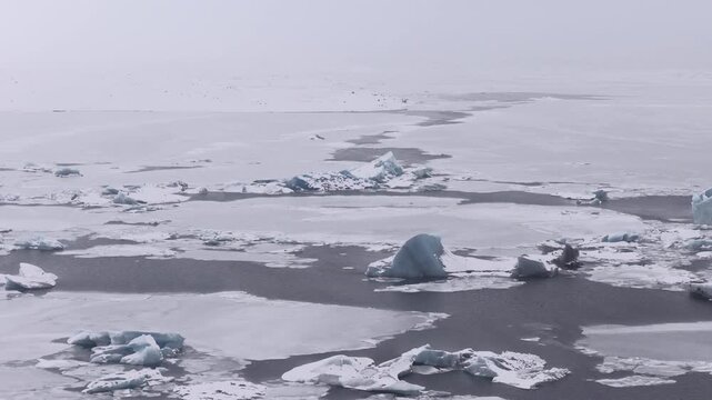 J&ouml;kuls&aacute;rl&oacute;n (Iceland) | Drone