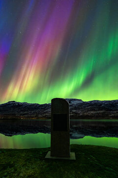 Polarlicht - Aurora Borealis 10.10.2026 - Norwegen - Narvik - Nordlichter - intensiv