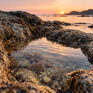 Tide Pool at Dawn