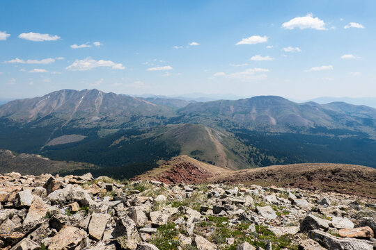 Colorado Rocky Mountains - Beautiful Summer Landscape