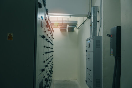 Electrical cabinet room construction manufacturing industrial control panel system energy power technology