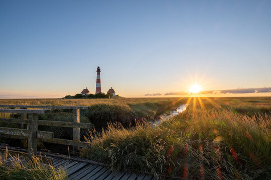 Leuchtturm Westerheversand