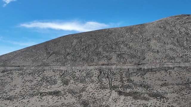 driving through the roads of Ladakh in the Indian Himalayas