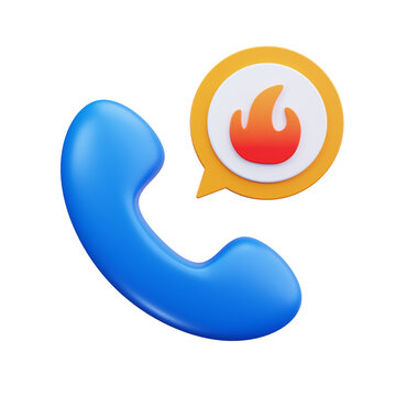 3D Fire Hotline Telephone Call