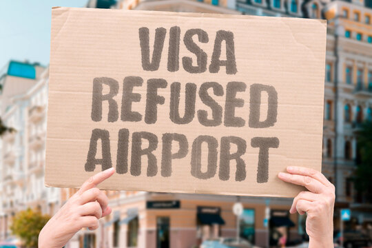 "Visa refused airport" Officers deny entry to traveler. VISA. REFUSED. AIRPORT. OFFICERS. DEPORTATION.