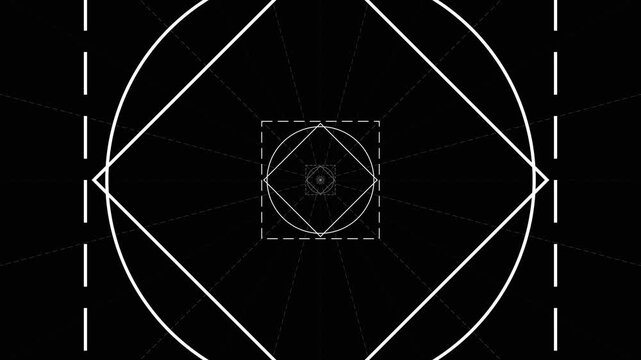 Extreme camera zoom in/out with smooth motion blur and RGB chromatic aberration for seamless transitions.