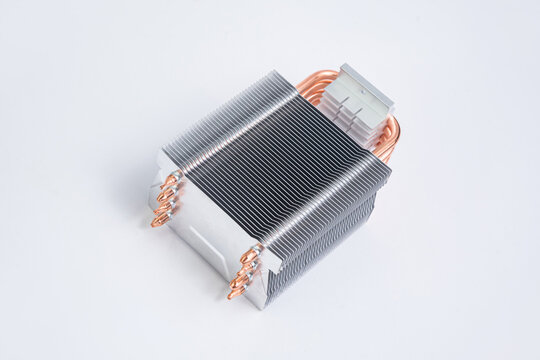 Computer processor cooler heatsink
