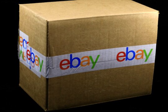 eBay product box from the auction e-commerce website