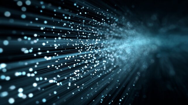 Digital data exchange technology background with glowing network connections, secure information transfer, global connectivity, and futuristic communication infrastructure