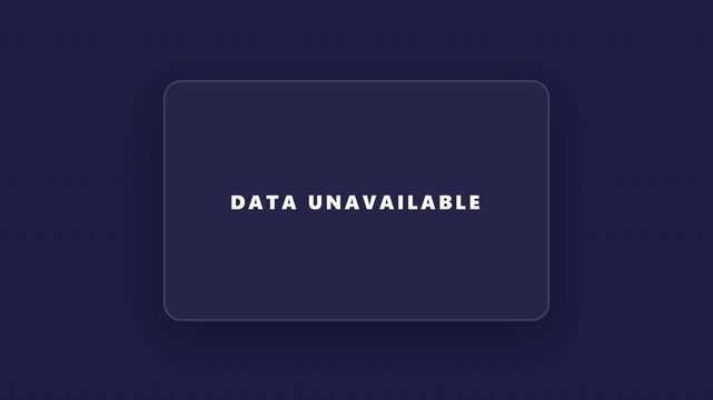 Modern digital dashboard ui elements with data placeholder cards. 4K video