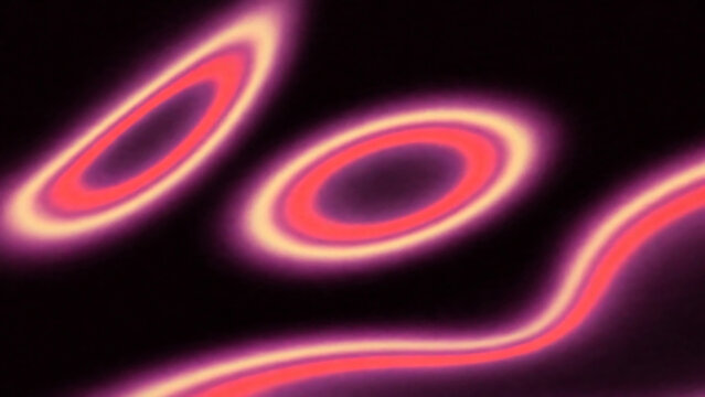 Abstract cosmic swirls and glowing space spirals in dark background illustration