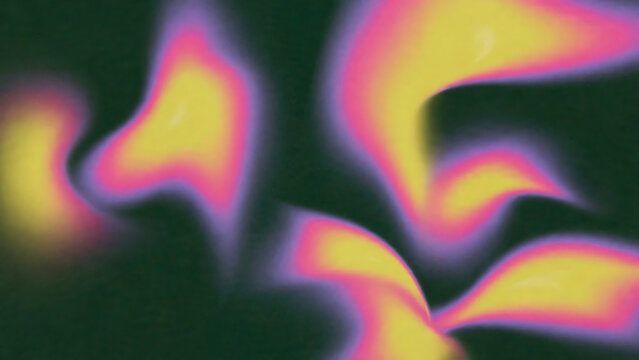 Abstract close-up of colorful pink and yellow fabric folds with soft lighting illustration