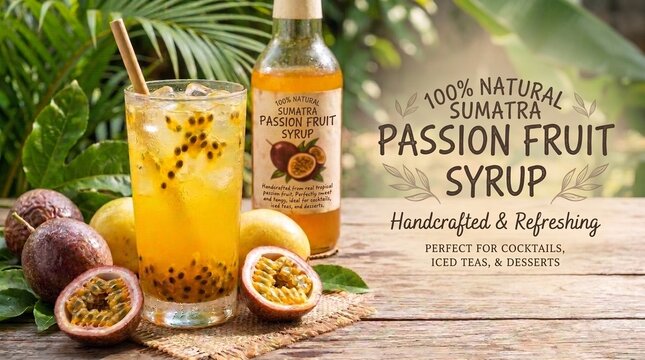 Es markisa, indonesian traditional drink