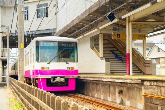 京成松戸線・くぬぎ駅
