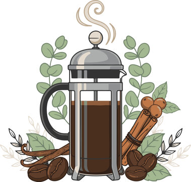Cozy Coffee Collection Clipart