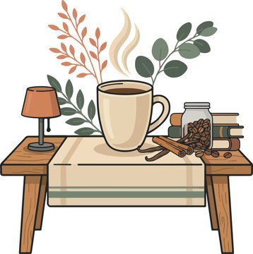 Cozy Coffee Collection Clipart