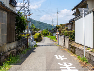 鳥取県八頭郡八頭町の町並み © しょこまろん