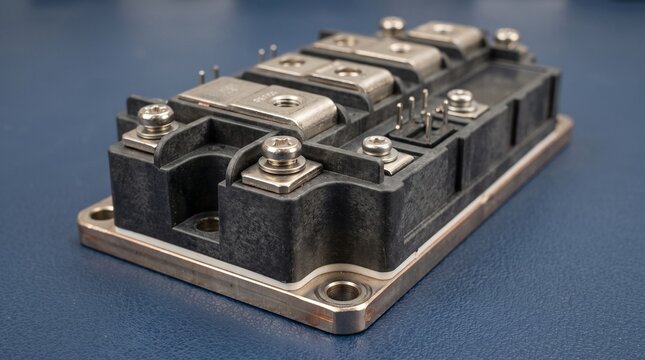 Power Semiconductor Module, IGBT Electronic Component, and Power Electronics Switch