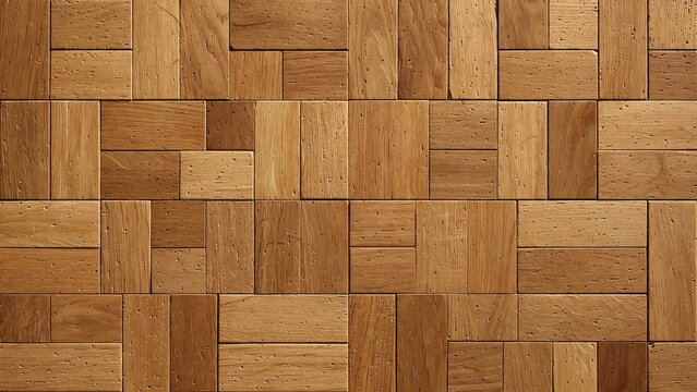 Textured Wood Panel Wall: A close-up view showcases a rustic wall paneling crafted from reclaimed wood.