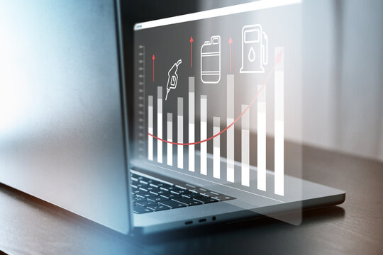 Fuel oil crisis data on gas station trends in 2023