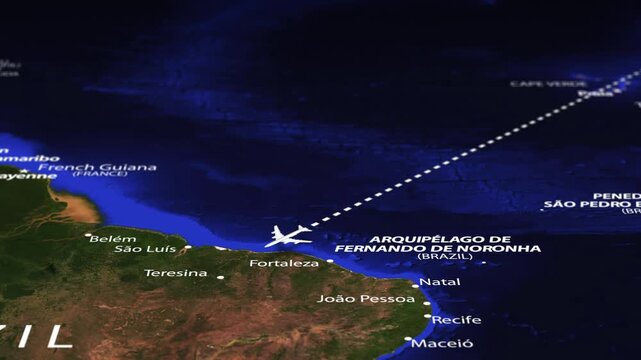 Flight From Stockholm SWEDEN toSantiago CHILE with flag pins